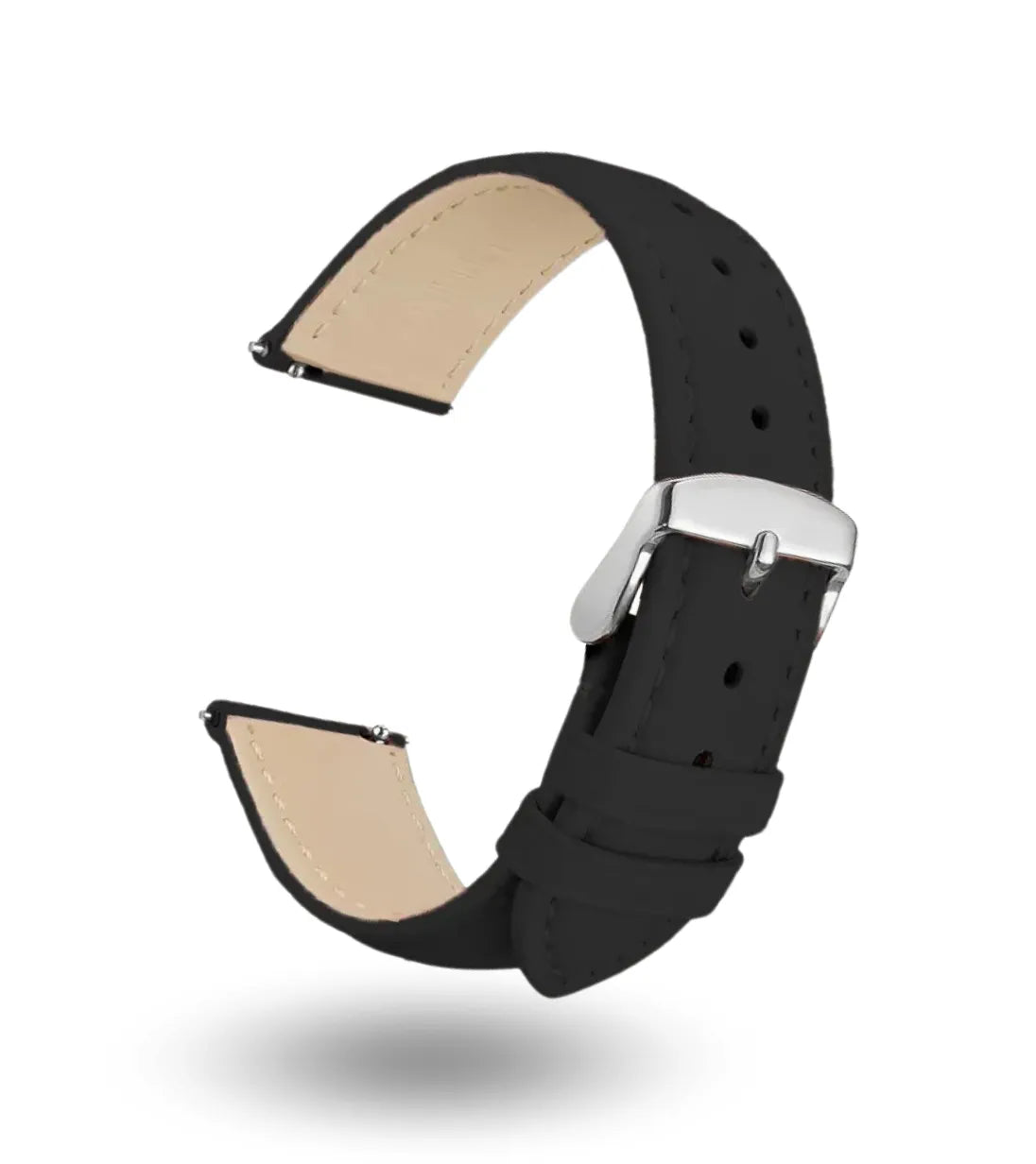 Leder Armband Schwarz
