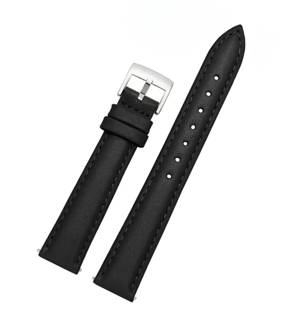 Lederarmband schwarz Timeframe