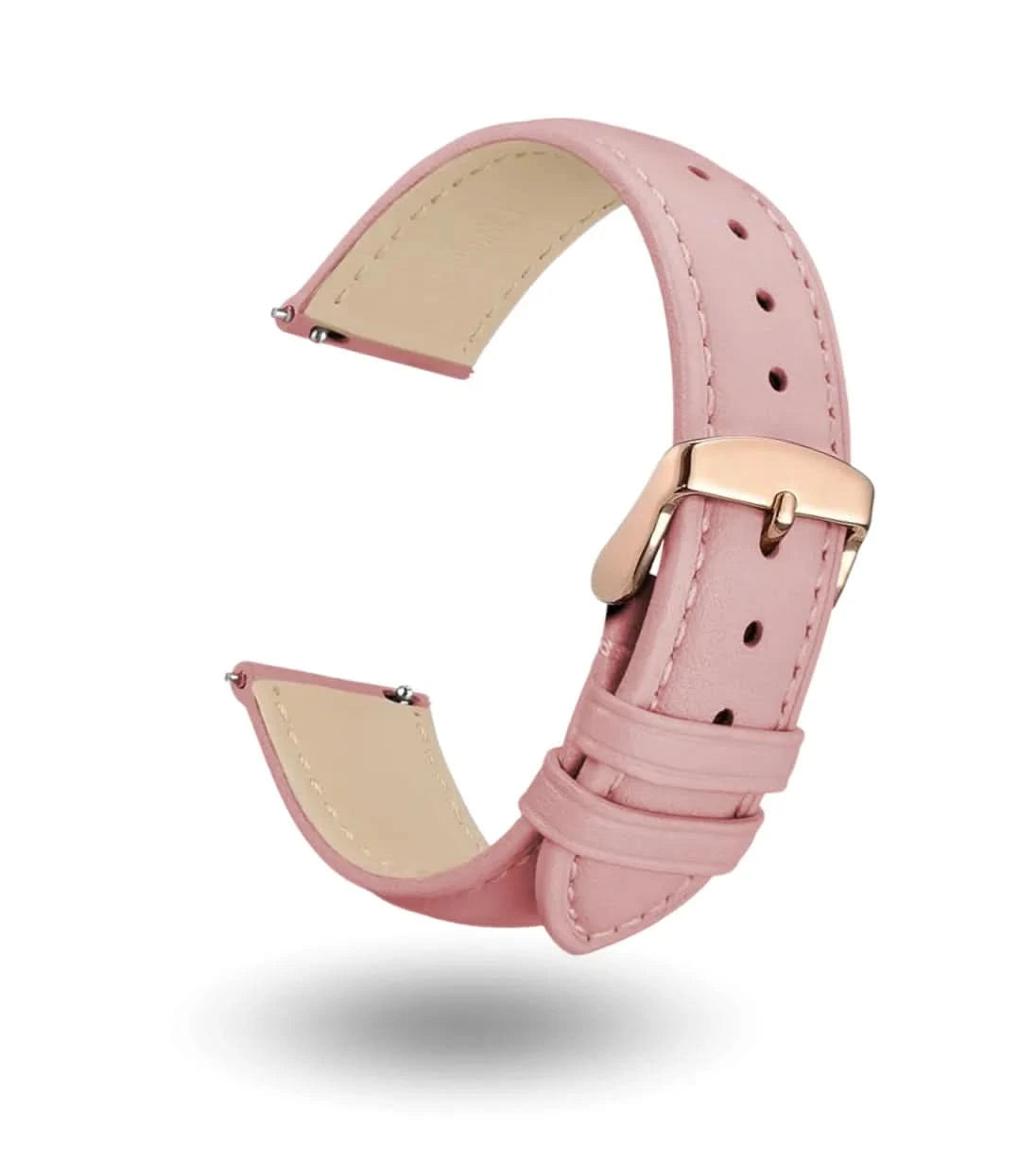 Lederarmband rosa Timeframe