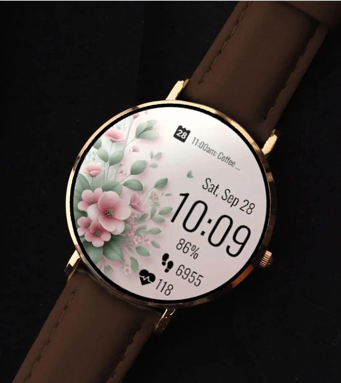 Lederarmband braun Timeframe