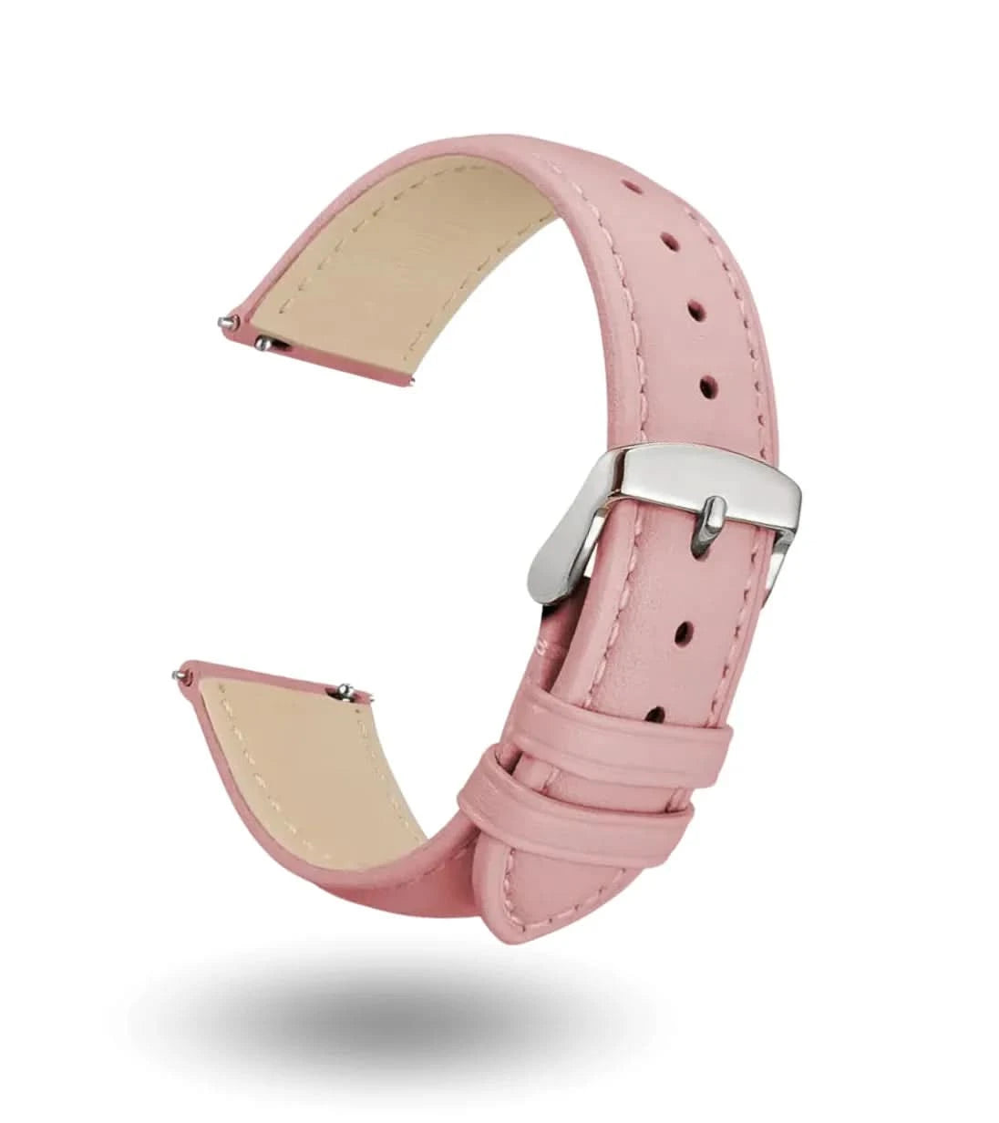 Lederarmband rosa Timeframe