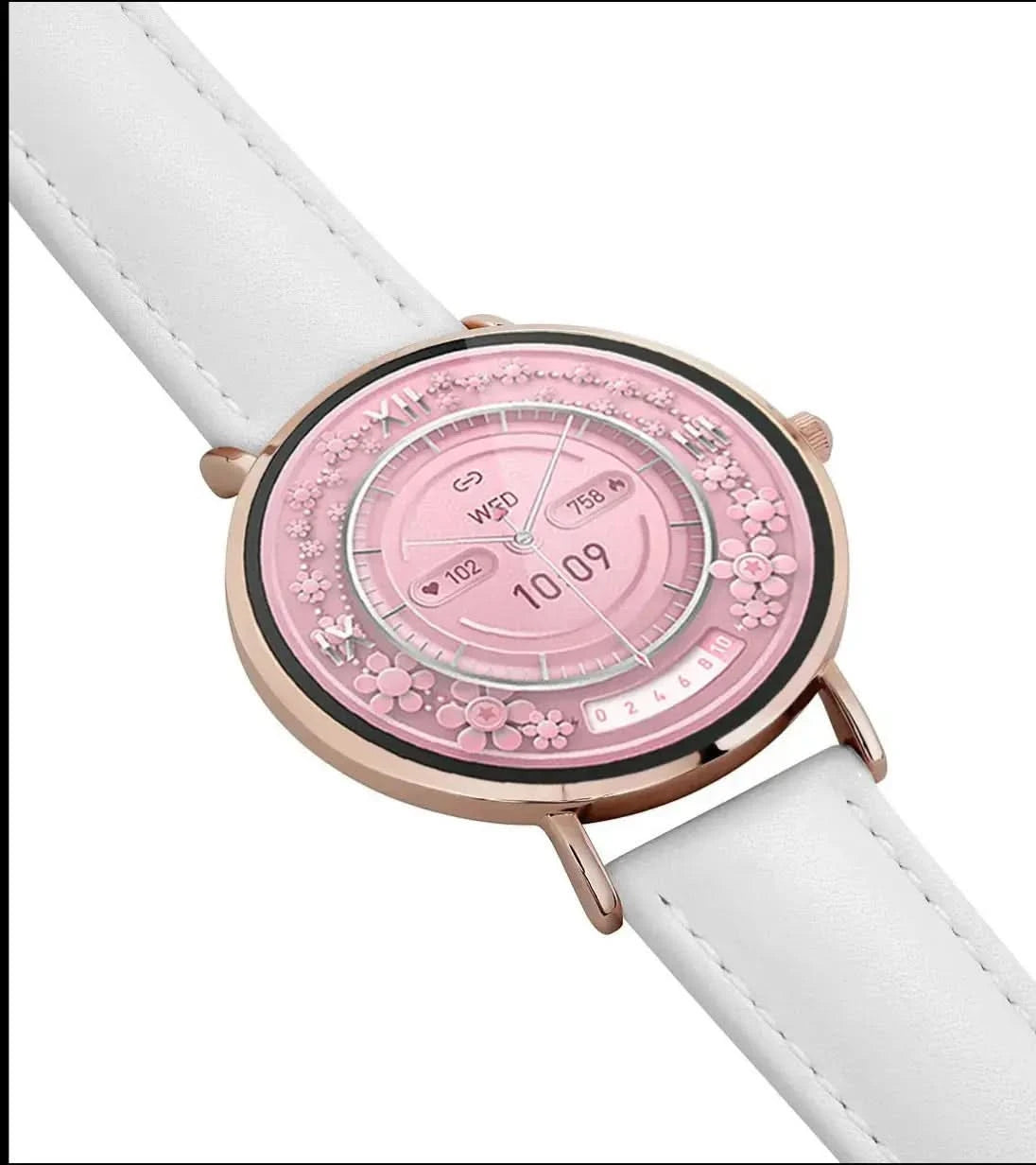 Lederarmband weiß Timeframe