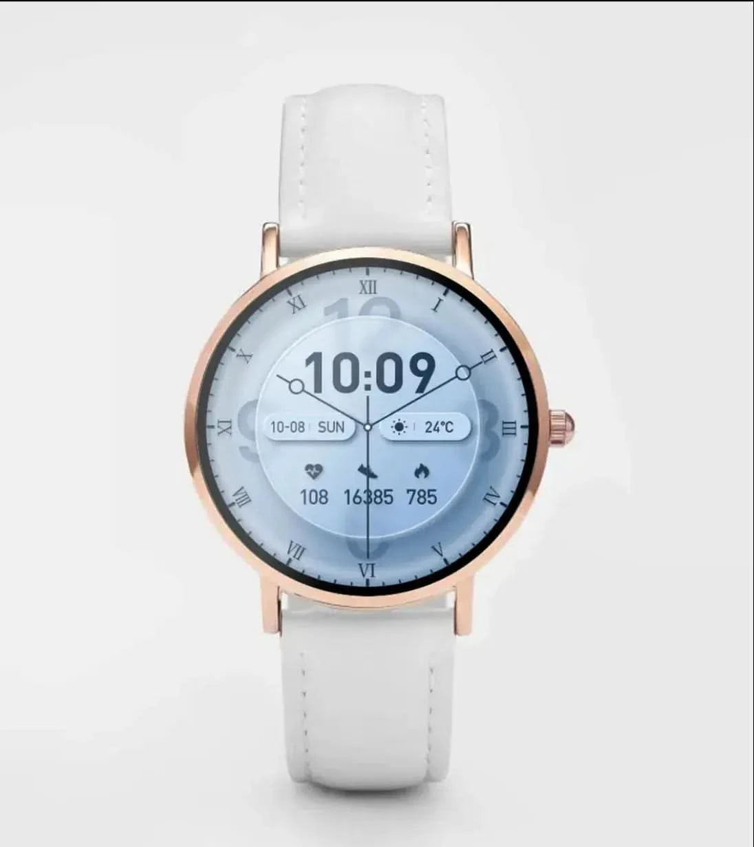 Lederarmband weiß Timeframe