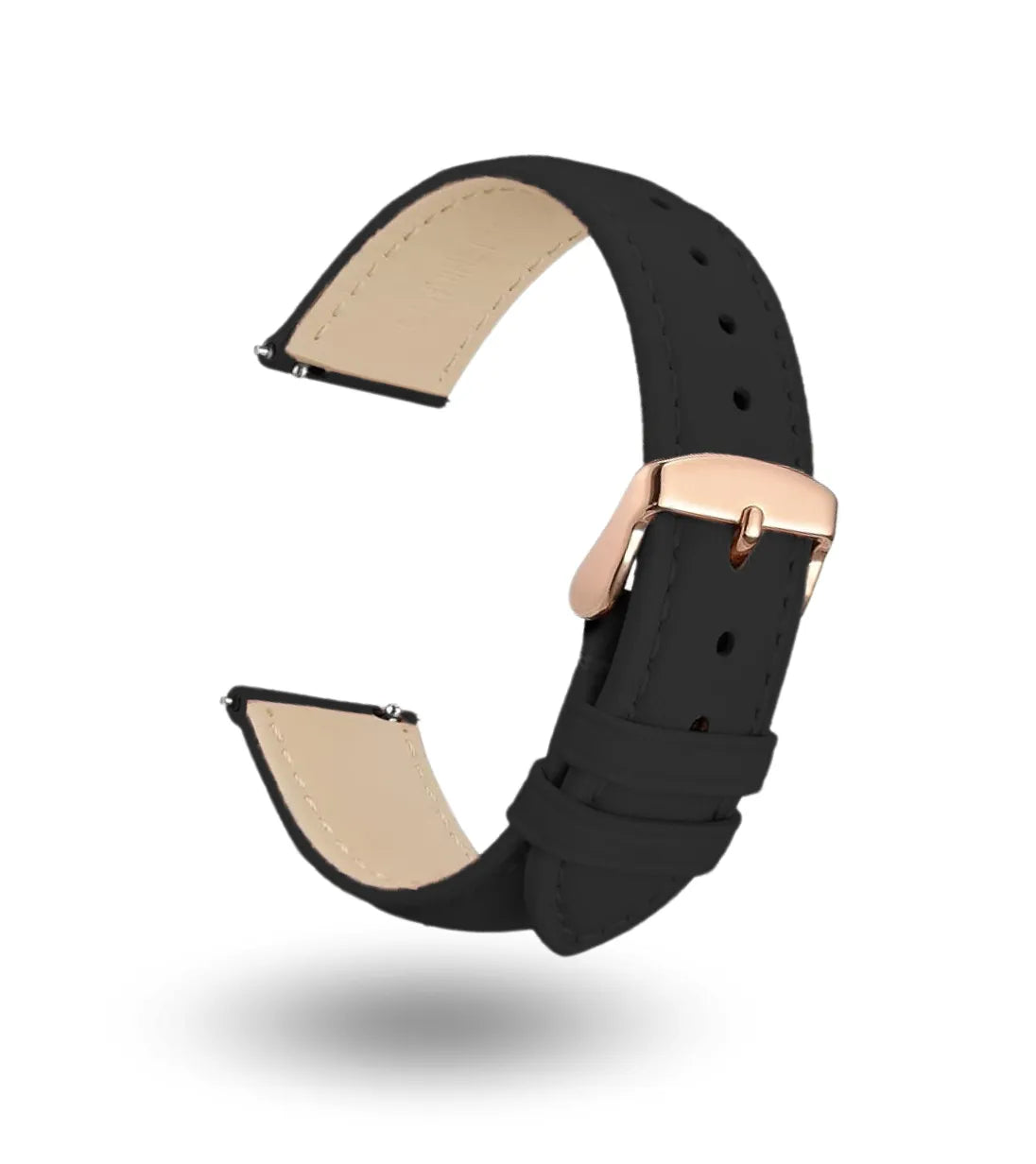 Leder Armband Schwarz
