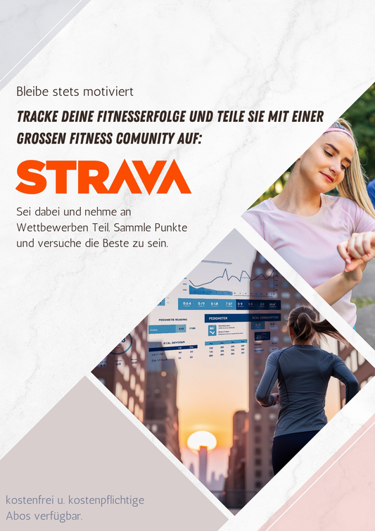 Teile Deine Fitnesserfolge mit einer großen Community an Fitnessbegeisterte