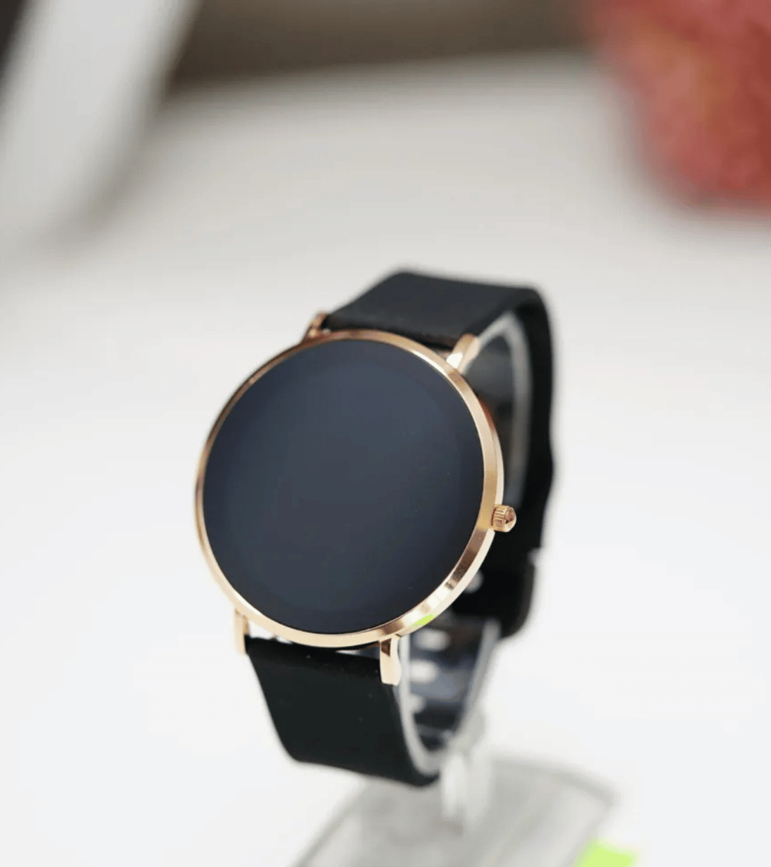 Armband Kunststoff soft touch schwarz