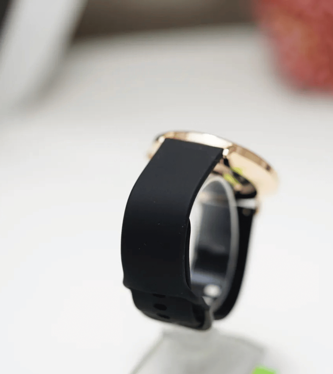 Armband Kunststoff soft touch schwarz