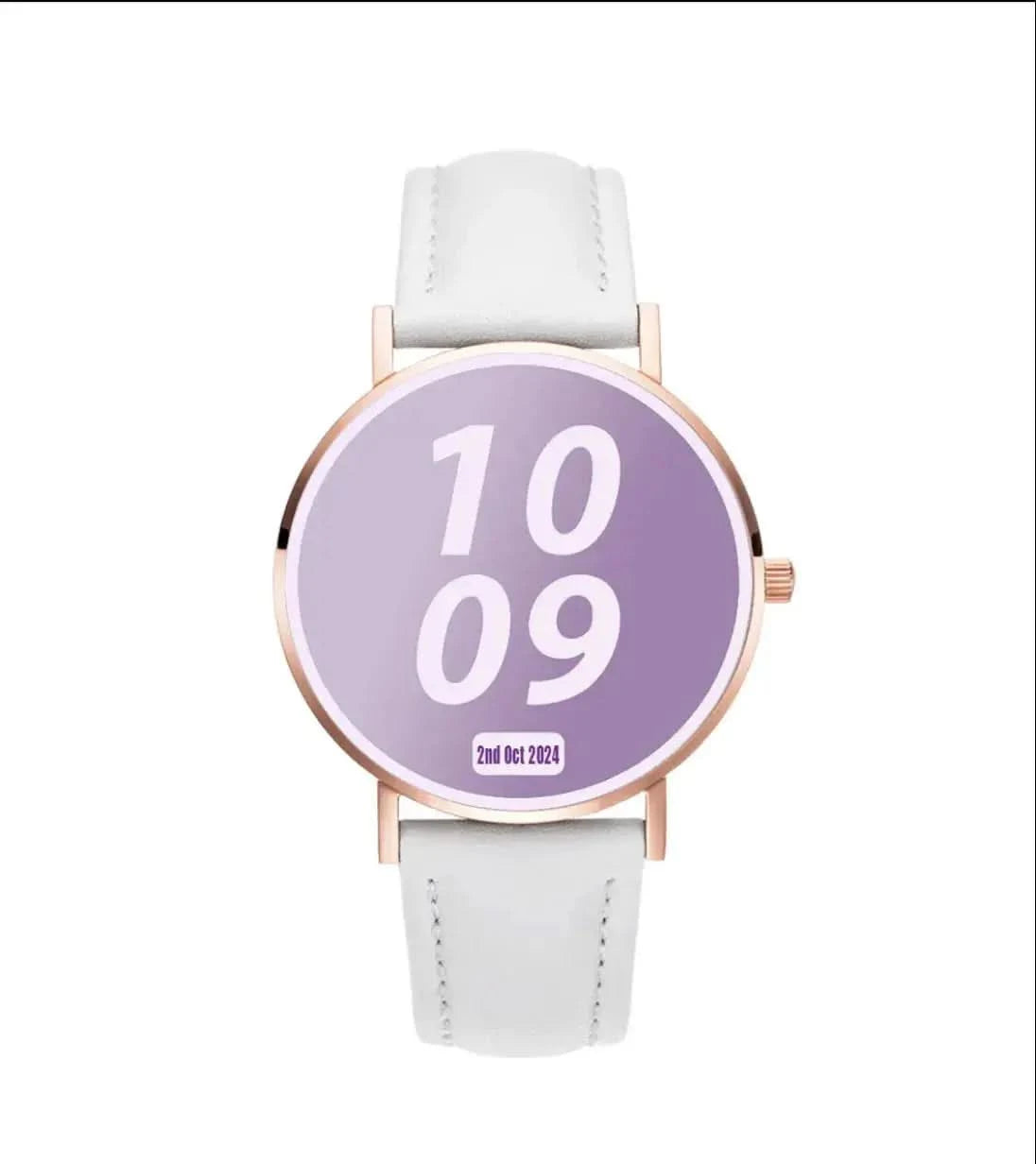 Lederarmband weiß Timeframe