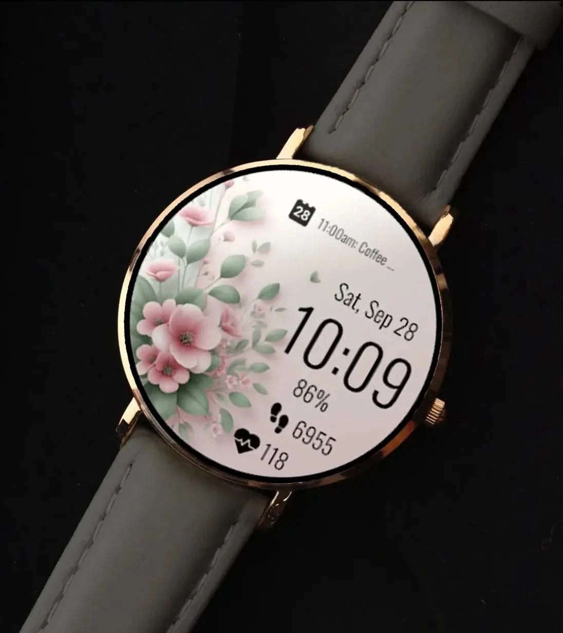 Lederarmband vulkangrau Timeframe