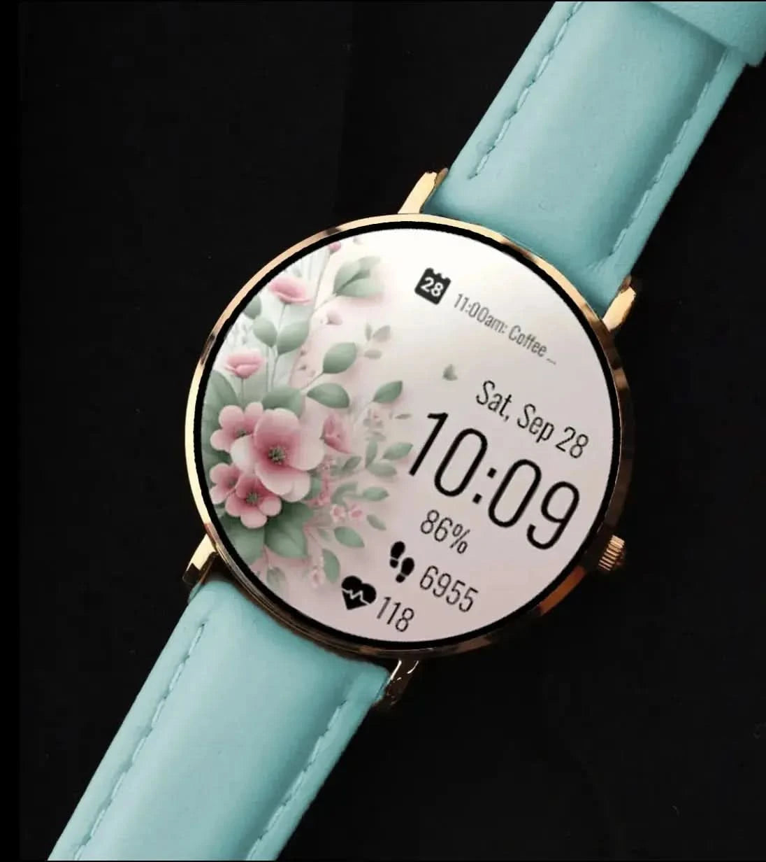 Lederarmband türkis Timeframe