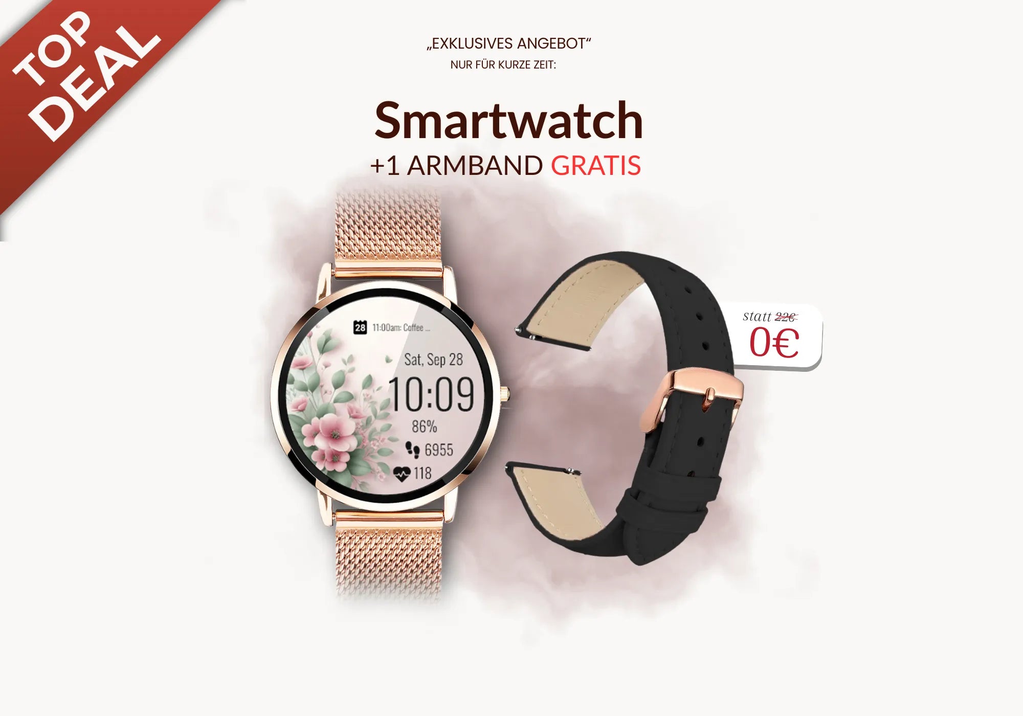 Dealbox-Angebot, Gratis Armband